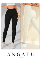 Kit com2 Leggings Zero Transparência Invishape™ | + Frete Grátis | Sem Costura, Canelada, Não Enrola, Modela e Afina a Silhueta