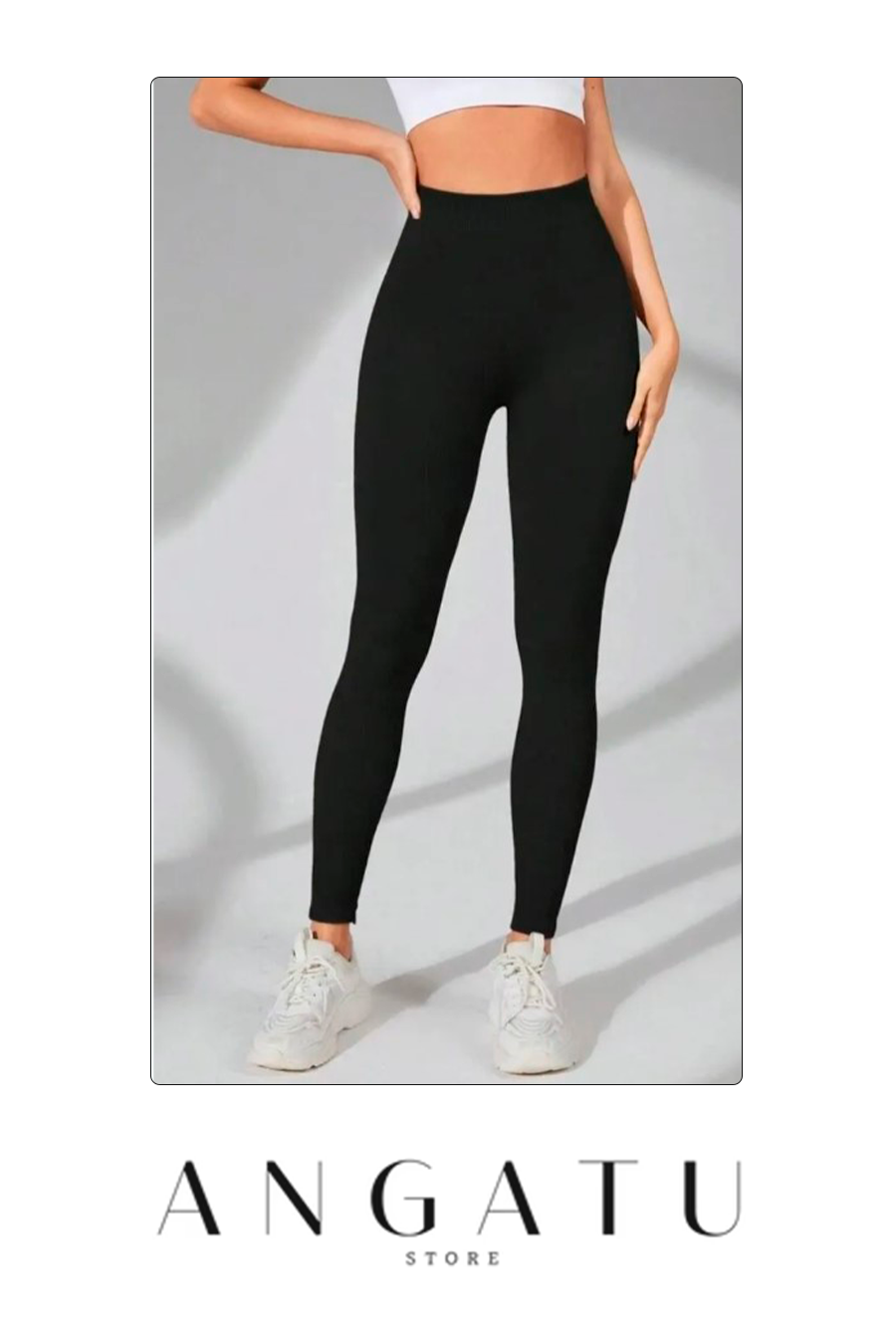 Kit com2 Leggings Zero Transparência Invishape™ | + Frete Grátis | Sem Costura, Canelada, Não Enrola, Modela e Afina a Silhueta