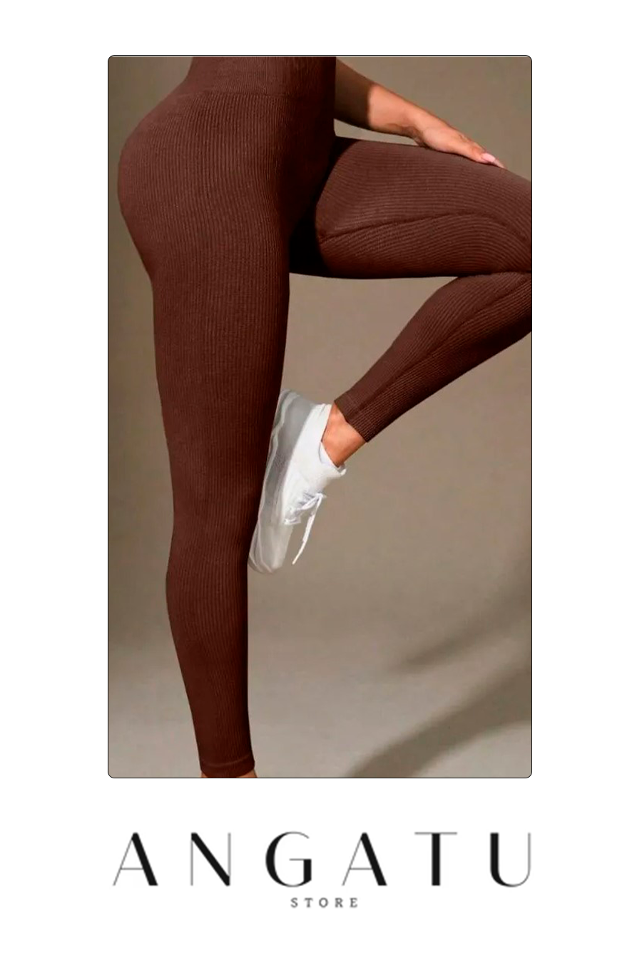 Kit com2 Leggings Zero Transparência Invishape™ | + Frete Grátis | Sem Costura, Canelada, Não Enrola, Modela e Afina a Silhueta