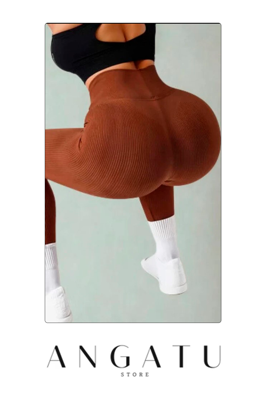 Kit com2 Leggings Zero Transparência Invishape™ | + Frete Grátis | Sem Costura, Canelada, Não Enrola, Modela e Afina a Silhueta