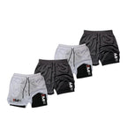 KIT 4 SHORTS DE COMPRESSÃO 2 EM 1 PROFIT  [PAGUE 02 LEVE 04]