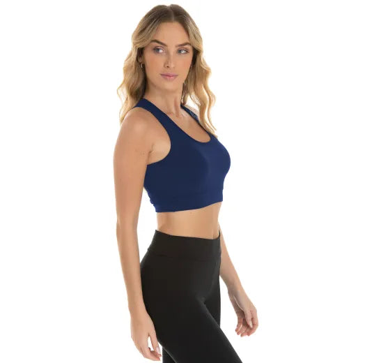 Kit com 2 Tops Inviflex™Conforto, Suporte e Liberdade para seus Treinos