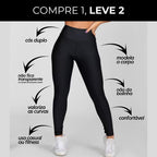Kit 2 Leggings Zero Transparência – Não Enrola, Modela e Afina a Silhueta