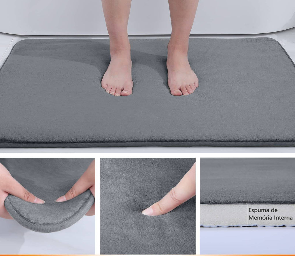 Compre 1 Leve 2 - Tapete Absorvente para Banheiro Antiderrapante