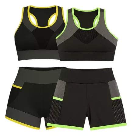 KIT 2 CONJUNTO FITNESS