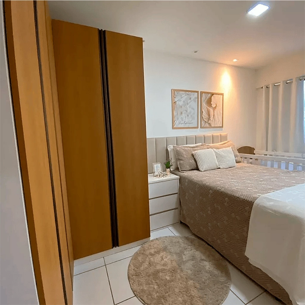 Kit 7 Cabeceiras Estofada Modular Cama Casal Padrão