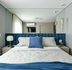 Kit 7 Cabeceiras Estofada Modular Cama Casal Padrão