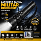 LumenX Pro™ - Lanterna Tática com 10.000 Lúmens