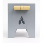 Churrasqueira Galvanizada Compacta Portátil FORGE GRILL Prateada (50% OFF + FRETE GRÁTIS)