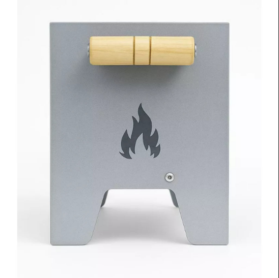 Churrasqueira Galvanizada Compacta Portátil FORGE GRILL Prateada (50% OFF + FRETE GRÁTIS)