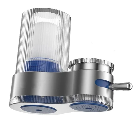 Filtro Com Purificador De Água Para Torneira Carvão Ativo 7 Camadas de Filtragem Elimina Impurezas