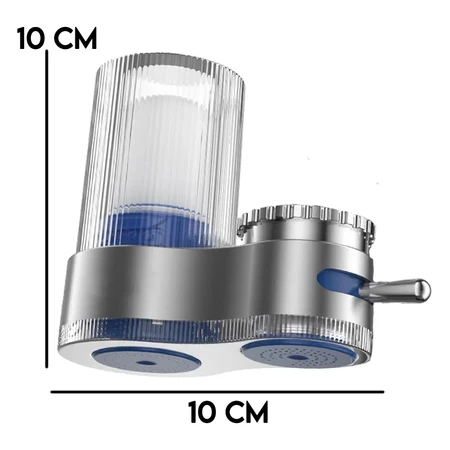 Filtro Com Purificador De Água Para Torneira Carvão Ativo 7 Camadas de Filtragem Elimina Impurezas