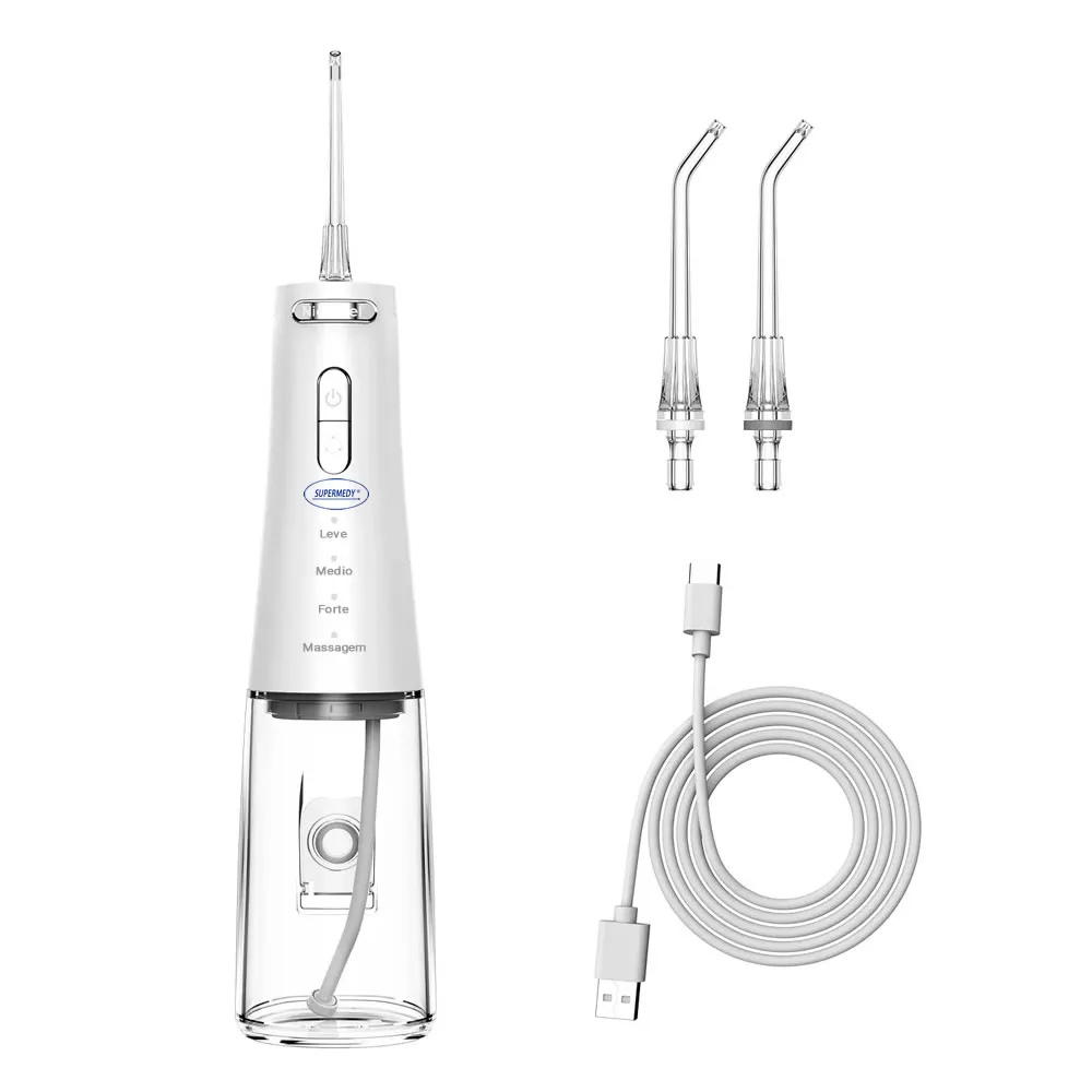 🦷AquaSmile Pro™ – Irrigador Bucal Portátil Recarregável 💧