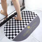 Tapete UltraSeco™ – Antiderrapante, Absorção Imediata e Secagem Rápida