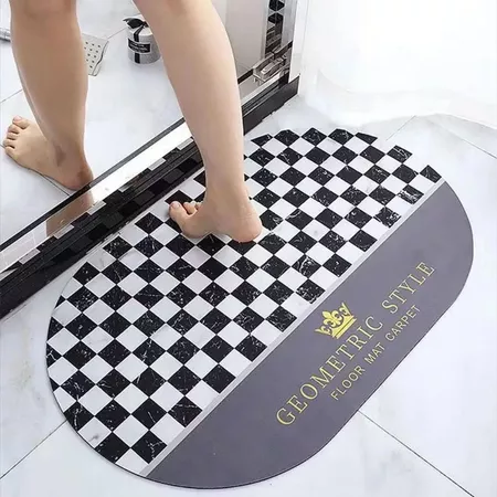 Tapete UltraSeco™ – Antiderrapante, Absorção Imediata e Secagem Rápida