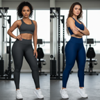 Kit 2 Leggings Zero Transparência – Não Enrola, Modela e Afina a Silhueta