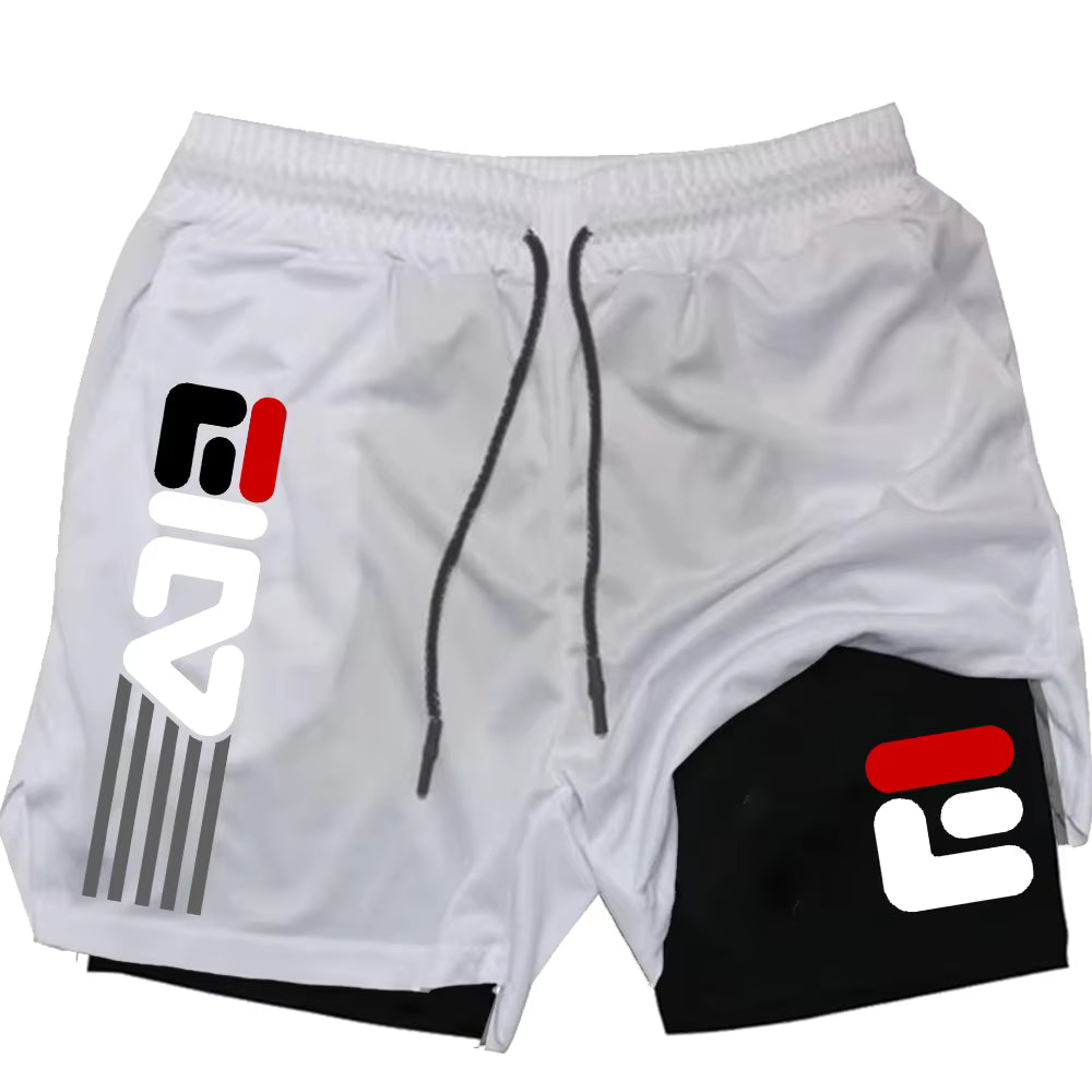 KIT 4 SHORTS DE COMPRESSÃO 2 EM 1 PROFIT  [PAGUE 02 LEVE 04]