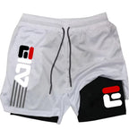 KIT 4 SHORTS DE COMPRESSÃO 2 EM 1 PROFIT  [PAGUE 02 LEVE 04]