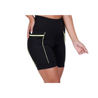 Kit 3 Bermudas Fitness com Cós Alto e Bolsos Fundos - PowerFit 3X