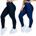 Leve 2 Leggings Duplex Lisa – Modela sem Marcar, 100% Opaca