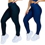 Leve 4 Leggings Invishape™ – Modela sem Marcar, 100% Opaca e Confortável!