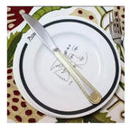 Kit Faqueiro Inox 84 Peças Banho Em Ouro 24k Luxo Alemão