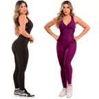 Kit 2 Macacões Fitness Longos - FitFlex