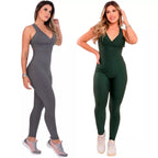 Kit 2 Macacões Fitness Longos - FitFlex