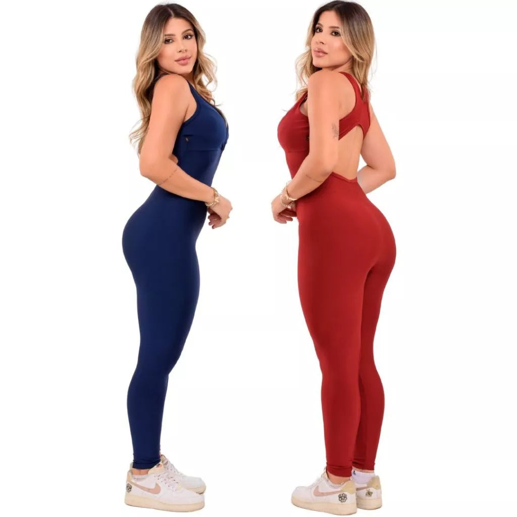 Kit 2 Macacões Fitness Longos - FitFlex