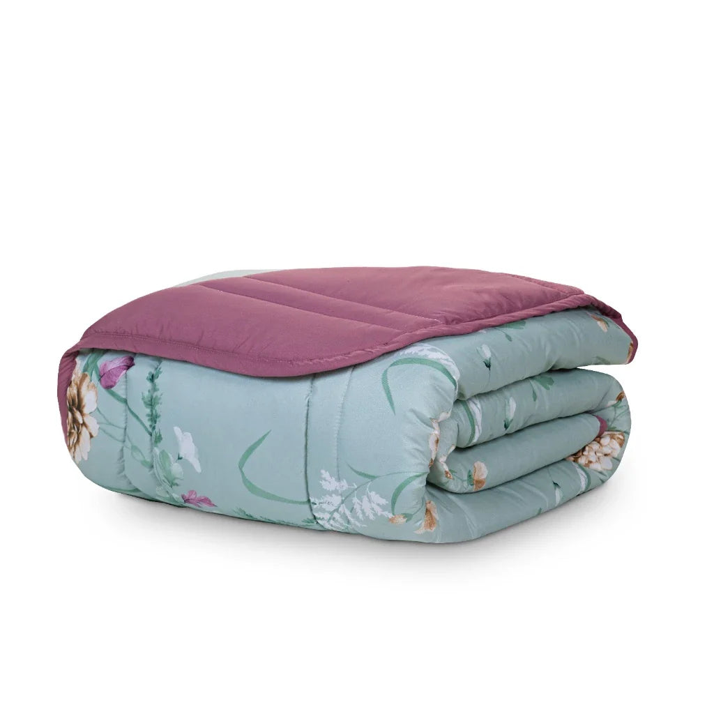 Edredom Casal Queen 01 Peça Micropercal Toque Macio 200 Fios Dupla Face