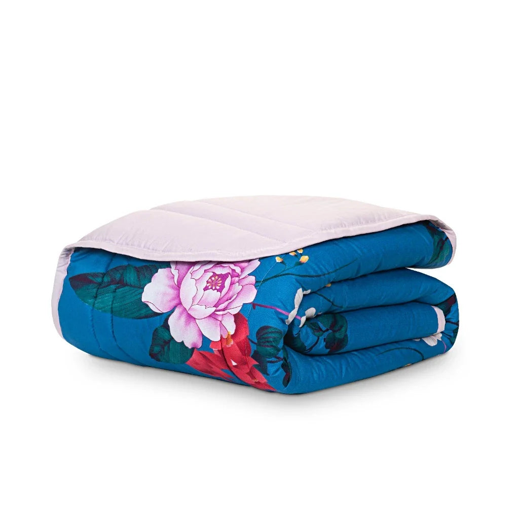 Edredom Casal Queen 01 Peça Micropercal Toque Macio 200 Fios Dupla Face