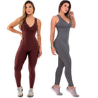 Kit 2 Macacões Fitness Longos - FitFlex