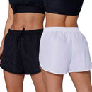 Kit 3 Shorts Tactel Feminino - APENAS R$79,80