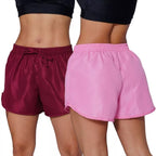 Kit 3 Shorts Tactel Feminino - APENAS R$79,80