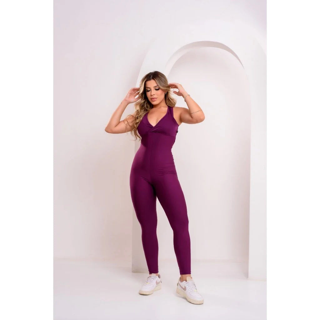 Kit 2 Macacões Fitness Longos - FitFlex