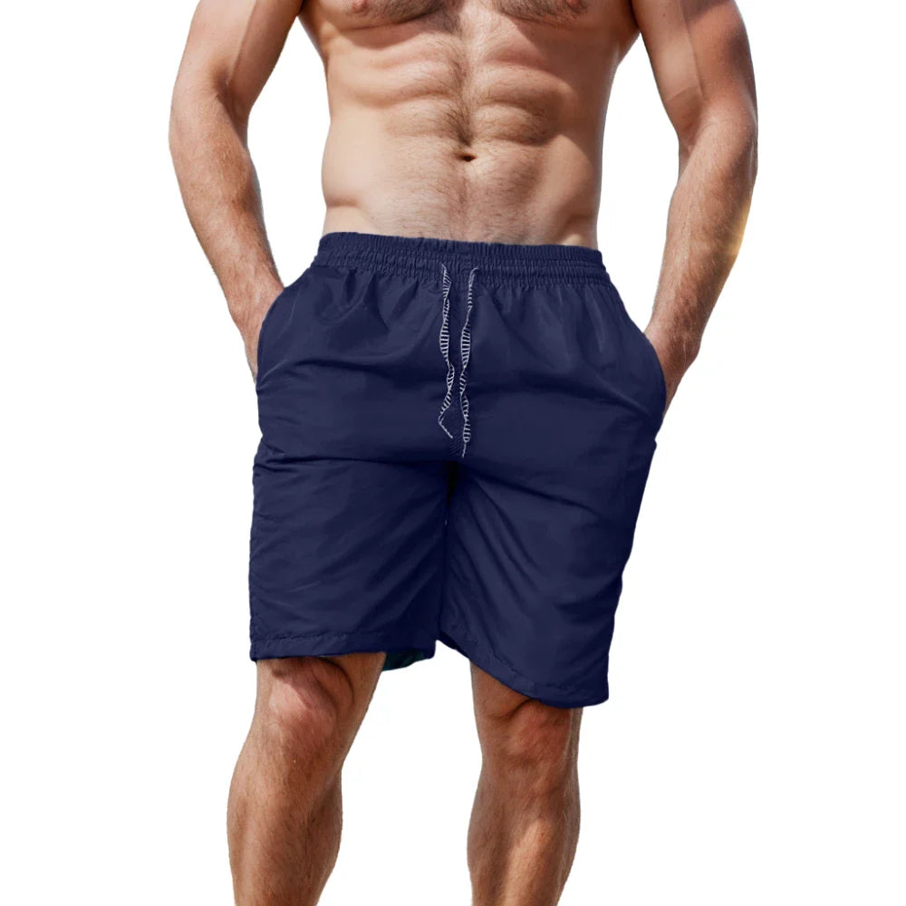 Kit 3 Bermudas Shorts Tactel Masculinas Lisas
