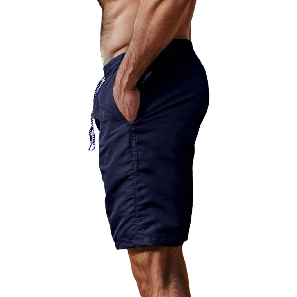 Kit 3 Bermudas Shorts Tactel Masculinas Lisas
