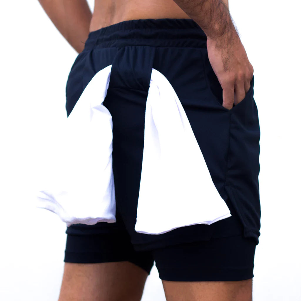 Short de Compressão 2 em 1 Dryfit Aranha Spider – Conforto e Desempenho para seus Treinos
