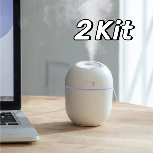 Kit 2 Umidificadores Portáteis de Grande Capacidade