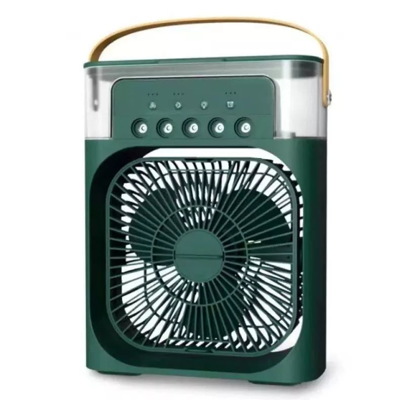 Mini Ar Condicionado Ventilador Portátil Climatizador Umidificador Com Led Entrada USB 600ML