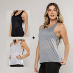 Kit 3 Regatas Lisas Dry Costas Nadador