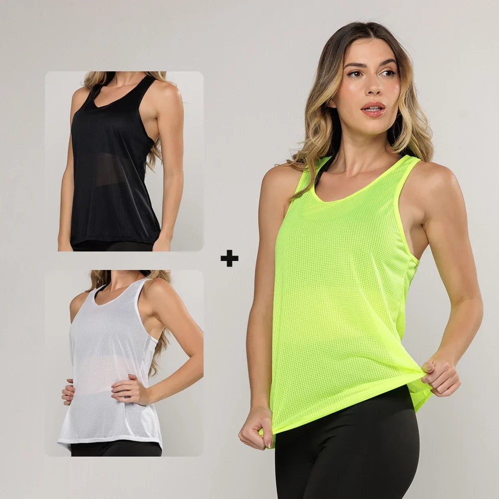 Kit 3 Regatas Lisas Dry Costas Nadador