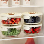 Cesto de Drenagem Dobrável | Lavagem e Armazenamento de Frutas