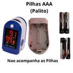 Kit Completo Saúde em Casa: Oxímetro + Aparelho de Pressão de Braço + Termômetro Sem Contato + Case de Proteção com Zíper