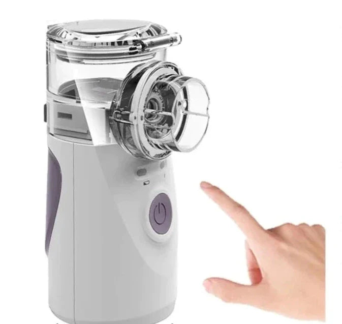 Nebulizador Ultrassônico Portátil – Cuidados Respiratórios e Conforto em Qualquer Lugar!