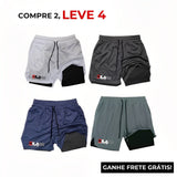 kit 4 Bermudas Academia Masculinas ProFit [COMPRE 2 LEVE 4]