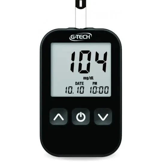 Kit Completo Medidor de Glicose Diabetes G-Tech Lite