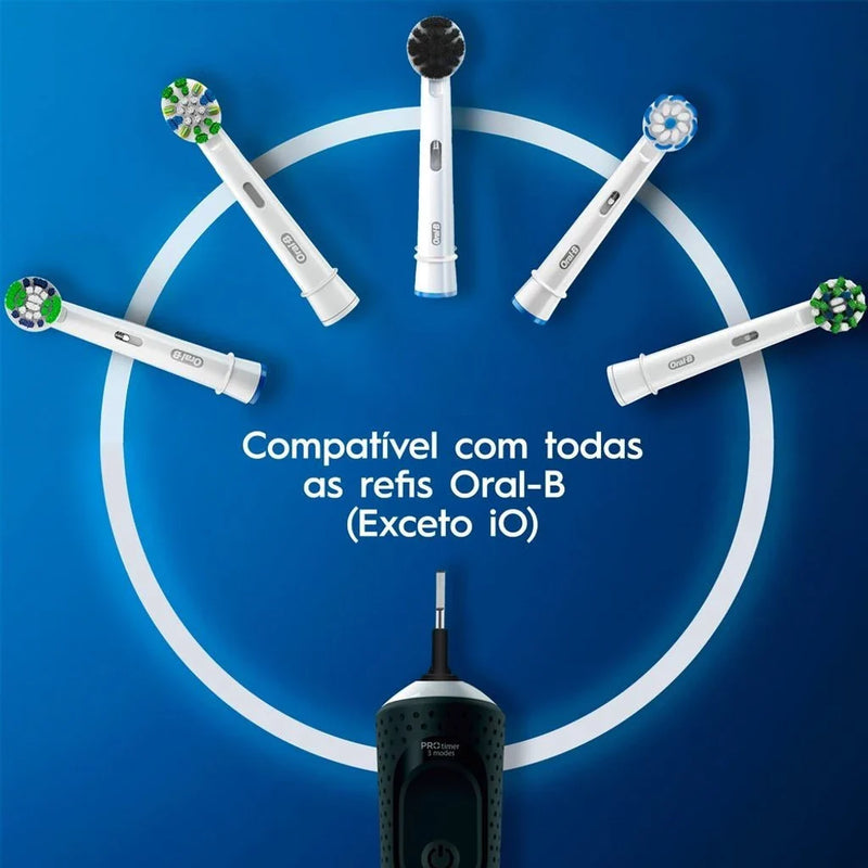 Escova Elétrica Oral-B Pró Series 2 Recarregável: Experiência Superior de Limpeza e Cuidado Bucal