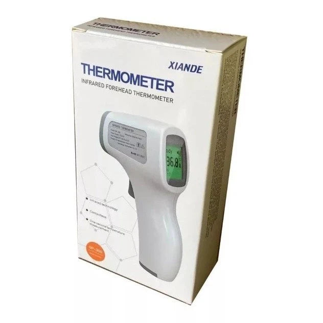 Termômetro Infravermelho Digital para Bebês e Adultos – Medição Rápida e Sem Contato!