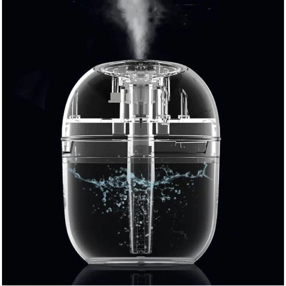 Mini Umidificador e Difusor USB Portátil LED Egg
